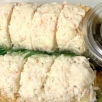 Shrimp Tempura Roll (8 Pieces) · Cucumber and shrimp tempura or crab or spicy crab.