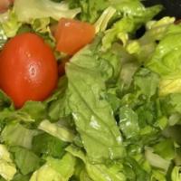 Side Salad · Persian Cucumber, tomato,lettuce , salt, lemon & extra vergion olive oil  dressing