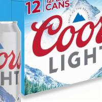 Coors Light Beer - 12 Pack 12 Fl Oz Cans · Coors Light Beer - 12 Pack 12 fl oz Cans - Coors Light Beer is an American style light lager...