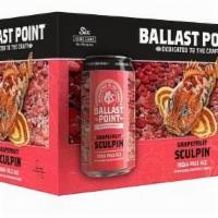 Ballast Point Grapefruit 6 Pack 12 Oz. · Ballast Point Grapefruit 6 Pack 12 Oz. - Our Grapefruit Sculpin adds a fresh squeeze of tang...