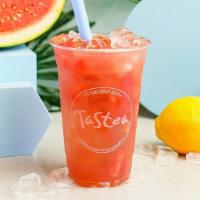 Watermelon Lemonade · refreshing watermelon juice mixed with lemonade and real fruit bits. Requests under special ...