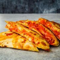Cauliflower Quesadilla · Calling all veggie lovers! Have our signature quesadilla stuffed with fried cauliflower and ...