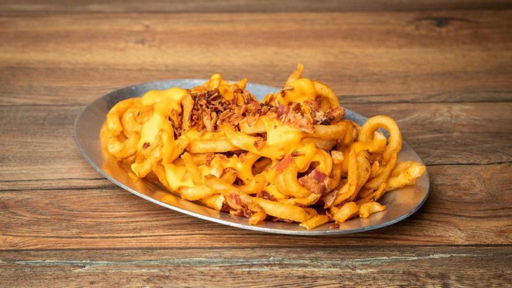 Curly Fries · Lightly seasoned fries fried until crispy and golden-brown.