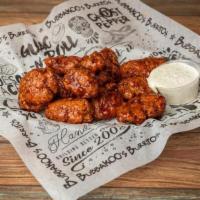 Boneless Wings · Boneless wings tossed in choice of sauce. Fried a bit well done...as they should be!