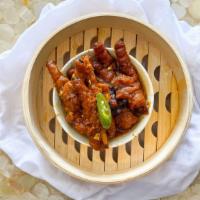 Steamed Chicken Feet/豉汁蒸凤爪 · With Black Bean Sauce