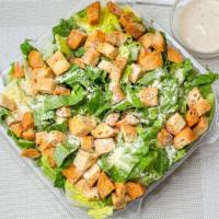Caesar Salad · Fresh greens, croutons, and Parmesan cheese.