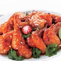 Yang Nyum Chicken · Mild. Fried chicken with sweet and Korean chili sauce.