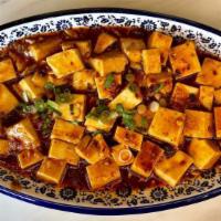 麻婆豆腐 Mapo Tofu · 