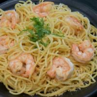 Shrimp Garlic Noodles · 