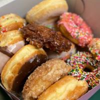 1 Dozen Donuts (Assorted) · A mixed dozen of our most popular donuts!

***Any special request is based on availability. ...