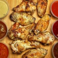 12 Piece Grilled Traditional (Bone-In) (12) · 12 pieces with up to 2 sauces