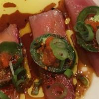 Seared Tuna Carpaccio · 5 pieces