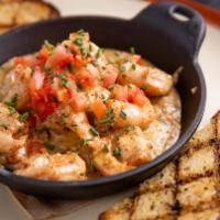 Shrimp Dijon · Gulf Shrimp sauteed with Shallots, Mustard, Flamed with Whiskey

Consuming raw or undercooke...