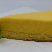 Mango Mousse Cake · Refreshing, light, and airy mango mousse cake.