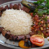 Beef Kebab Plate · 