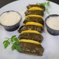 Grape Leaves - Dolma 6 Ct · 6 pieces, comes with yogurt