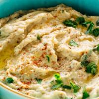 Baba Ganoush Plate · comes with a pita bread