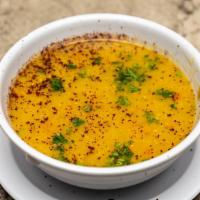 Lentil Soup · Middle Eastern red lentil soup.