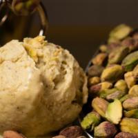 Pistachio Gelato Gf · Takes your taste buds to heaven in seconds
(Milk, nuts).