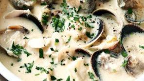 Clam Chowder · Ruby’s original family recipe. Rich, creamy and full of clams with a touch of bacon.