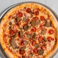 Build Your Own Large Cheese Pizza (D) · With extra thick crust large 14
