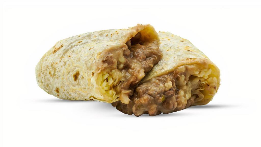 Small Kids Burrito · Beans and cheese only.