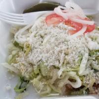 Enchilada · Choice of Papa, queso fresco or mixed includes-lettuce, includes-lettuce, sour cream, salsa ...
