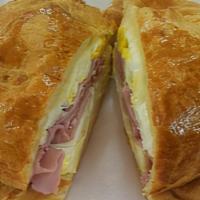 Ham, Egg & Cheese On Croissant · Or Turkey