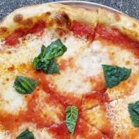 Margherita · tomato | mozzarella | parmesan | basil