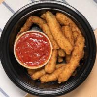 Breaded Zucchini Sticks · Served with your choice of sauce.