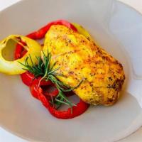 Chicken Breast · Non-GMO, all natural, antibiotic and hormone free chicken breast marinated in saffron and sp...