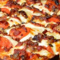 Pepperoni Pizza · Cali-Detroit pizza with premium pepperoni, America's favorite pizza topping.