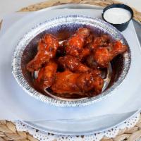 24 Pieces Buffalo Wings · Choice of 4 sauces.