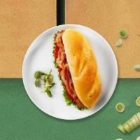 Blt Triad Sandwich · Bacon, chipotle aioli, Tomato lettuce and avocado.