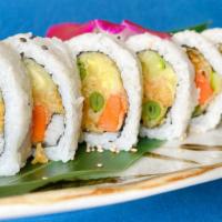 Asparagus Roll · Vegetarian. (asparagus, tempura zucchini, carrot, green bean