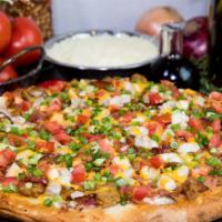 Spartan Pizza · White sauce, original crust, mozzarella cheese, savory linguica, mushrooms, Italian sausage,...