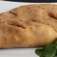 Calzone · Your choice of sauce, cheese and toppings.