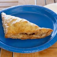 Sugar-Free Apple Turnover · A puff pastry wrap filled with homemade apple filling.