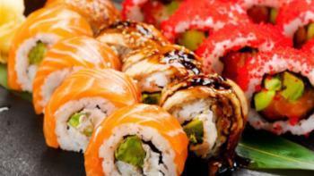 3 Rolls + Side Combo · 3 rolls of your choice (6 pieces each), 1 side