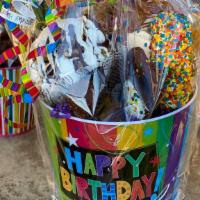 Large Birthday Baskets  · this basket comes with an apple of your choice so please let us know what apple you want us ...