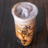 Taro Milk Tea · Large. Freshly cooked taro with non-dairy creamer and fresh milk.