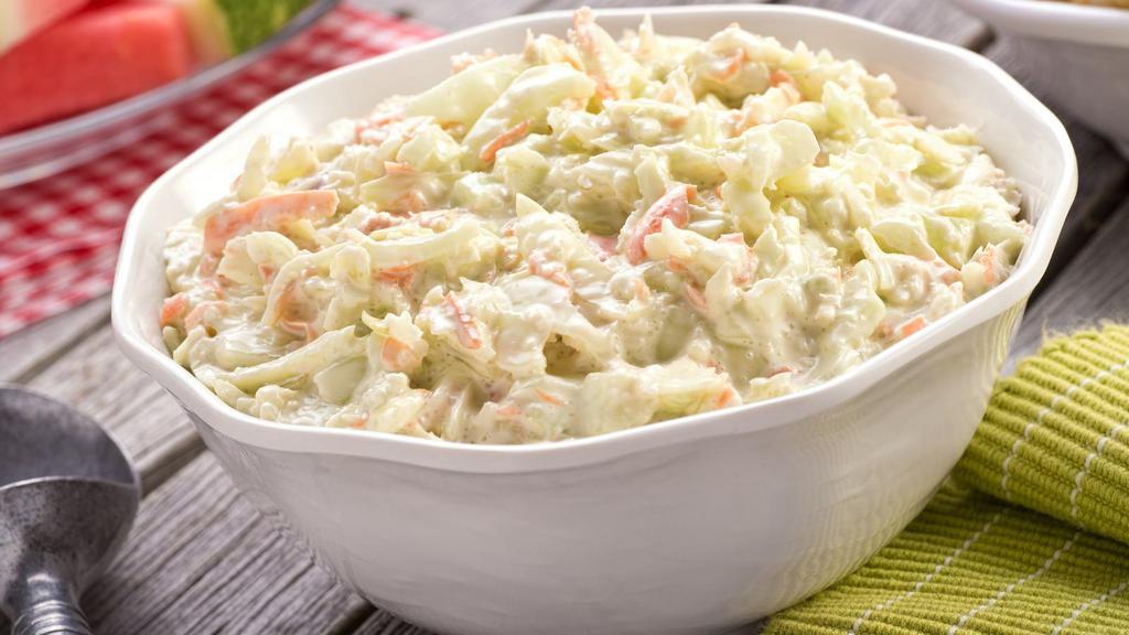 Cole Slaw · Fresh cabbage, carrots, and vinegar based cole slaw.