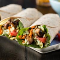 Bbq Chicken Wrap · Fresh Wrap made with sliced BBQ chicken breast, romaine lettuce, Jack cheese and sun-dried t...