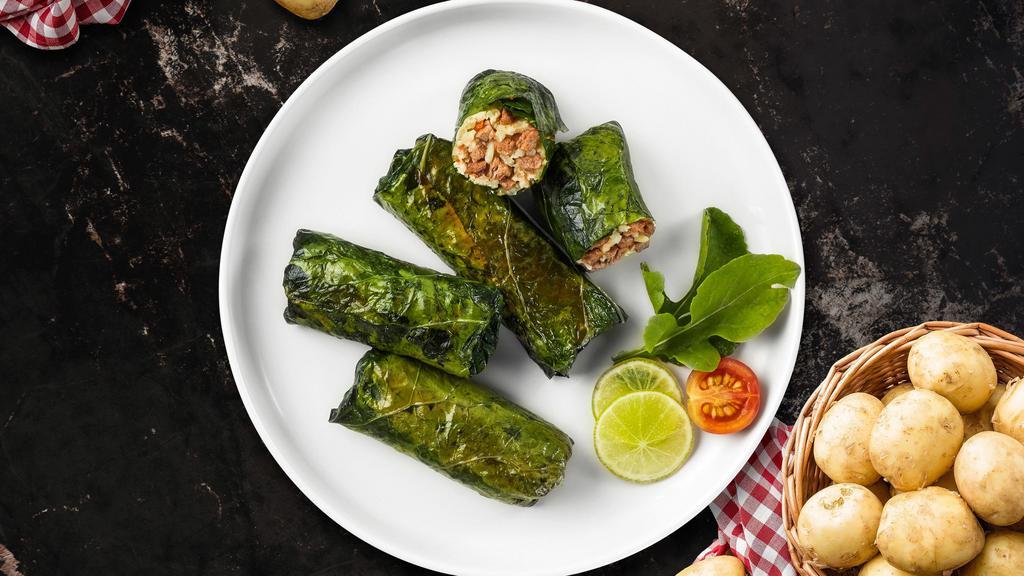 Homemade Dolmas · (Vegetarian) Homemade! Will come with dipping yogurt on the side.