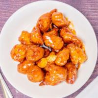 General Tso’S Chicken · Hot and spicy. Bread chicken with tangy garlic brown sauce.