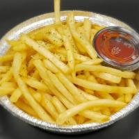 French Fries · Super Crispy shoestring fries. please select fries and choose seasoning. Cajun seasoning wit...