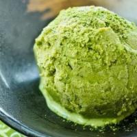 Jade Kiss  · Green tea ice cream.