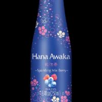 Hana Awaka Mix Berry  · A sparkling sake that explodes into a mouthful of blueberry, raspberry, and strawberry sweet...