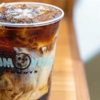 Iced Coffee · Top blend iced coffee, choose from three of our delicious flavors. Vanilla, hazelnut and car...