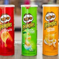 Pringles Tall Can · pick a flavor, 
Original, Nacho Cheese, Sour Cream & Onion, Jalapeno, BBQ, PIzza